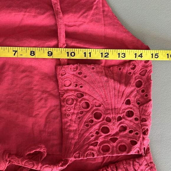 NWT Andie The Roatan Midi Dress - Eyelet - Rosette Size M - Picture 9 of 11